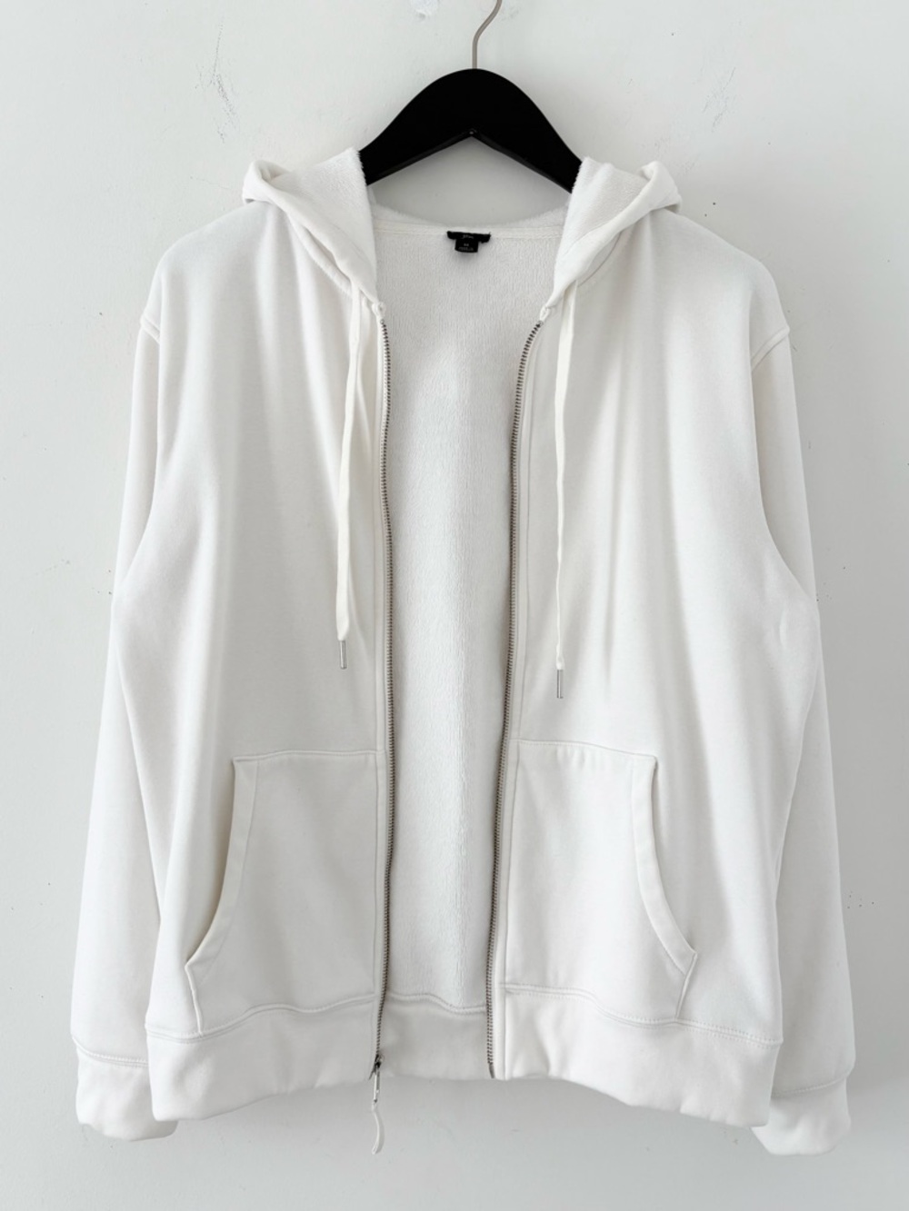 J.Crew Velour - Lined Hoodie Sweatshirt